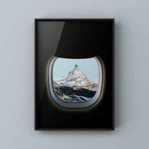 The little gondola with the little Cervin